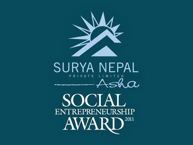 Surya Nepal Asha Social Entrepreneurship Awardee 2011
